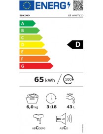 Eskimo ES WM6T12D Πλυντήριο Ρούχων