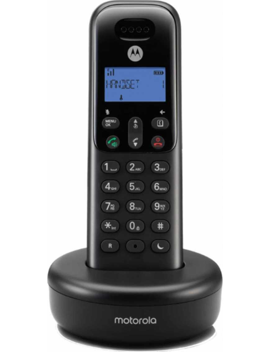 Motorola T501+ Ασύρματο Τηλέφωνο με Aνοιχτή Aκρόαση