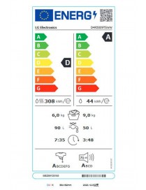 LG D4R5009TSWW Πλυντήριο - Στεγνωτήριο