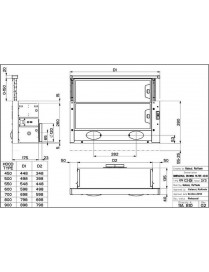 Faber Telescopic T3100 Inox Συρόμενος Απορροφητήρας 60cm