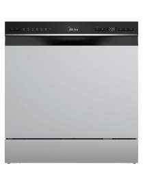 Midea MDWTT0802MS-WF Πλυντήριο Πιάτων Πάγκου με Wi-Fi για 8 Σερβίτσια Inox