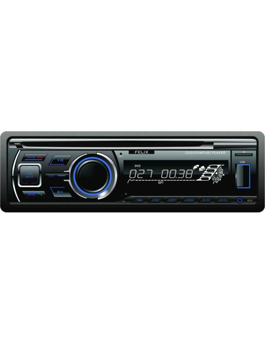 Felix FX-386N Ηχοσύστημα Αυτοκινήτου Universal 1DIN (Bluetooth/USB/AUX)