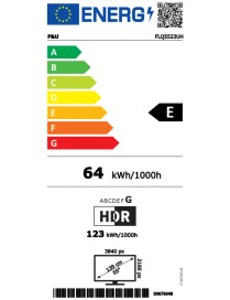 F&U FLQ5523UH Smart Τηλεόραση 55" 4K UHD QLED HDR