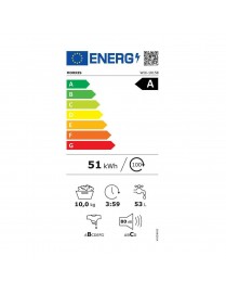 Morris WIX-10158 Πλυντήριο Ρούχων 10kg με Ατμό 1500 Στροφών