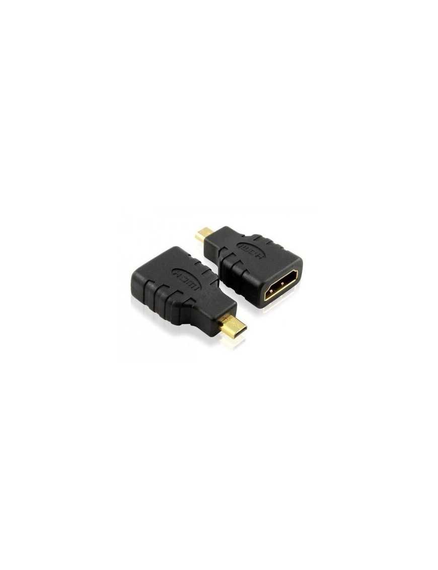 POWERTECH αντάπτορας micro HDMI σε HDMI ADA-H002, μαύρος
