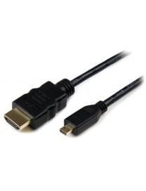 POWERTECH καλώδιο micro HDMI σε HDMI CAB-H008 με Ethernet, 3m, μαύρο
