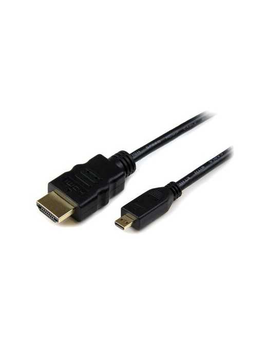 POWERTECH καλώδιο micro HDMI σε HDMI CAB-H008 με Ethernet, 3m, μαύρο