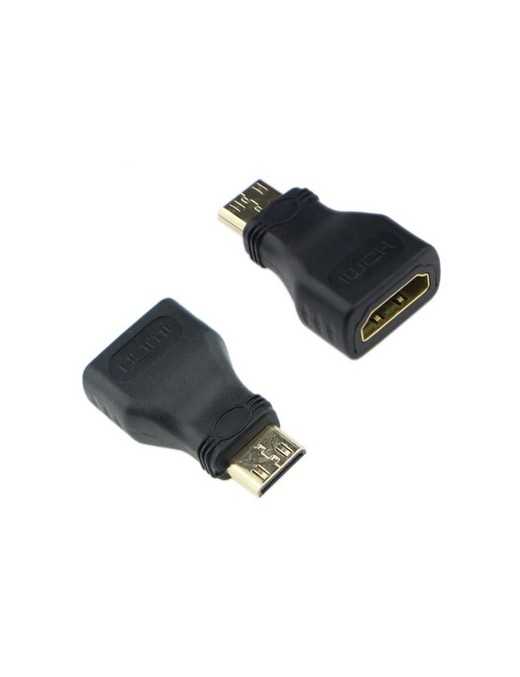 POWERTECH αντάπτορας mini HDMI σε HDMI CAB-H025, μαύρος