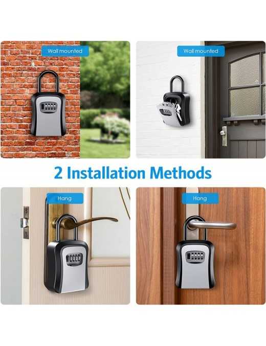 C-TECH κλειδοθήκη με λαιμό CTL-0023, συνδυασμού 4 ψηφίων, 9.2x4.2x11.6cm, 473gr