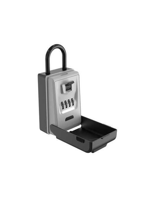 C-TECH κλειδοθήκη με λαιμό CTL-0024, συνδυασμού 4 ψηφίων, LED, 7x8x13cm, 755gr