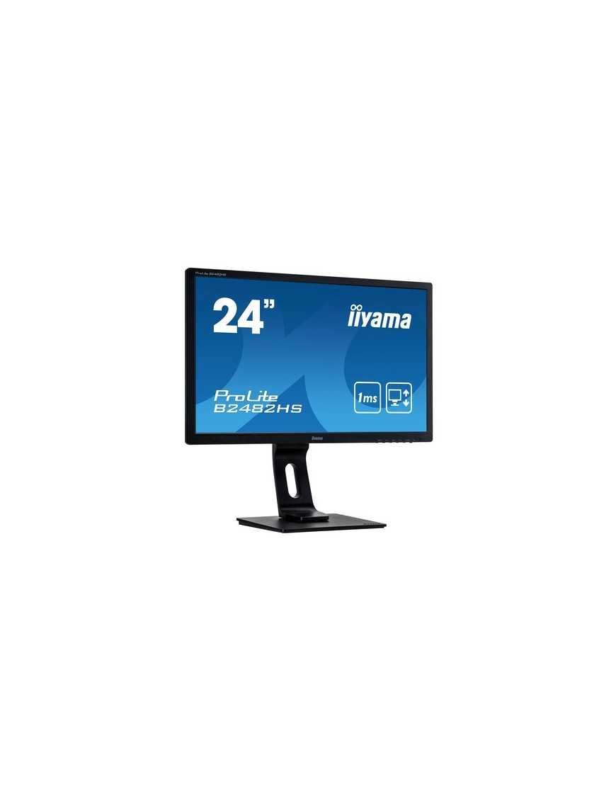 IIYAMA used οθόνη E242B2482HS-B1 LED, 24" Full HD, VGA/DVI/HDMI, Grade B