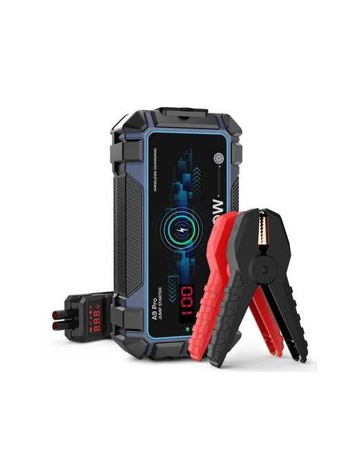 AVAPOW εκκινητής μπαταρίας αυτοκινήτου A9 Pro με φακό, 12V/2500A, 16000mAh