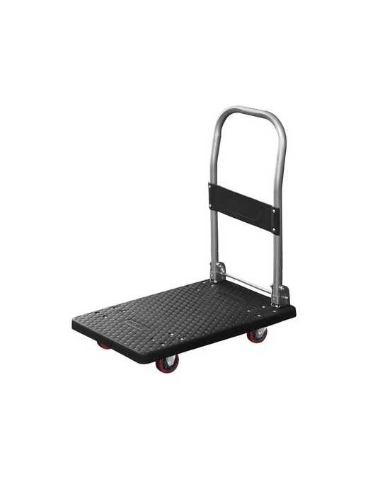 DELI καρότσι μεταφοράς φορτίων DL6110, πτυσσόμενο, έως 200kg, μαύρο