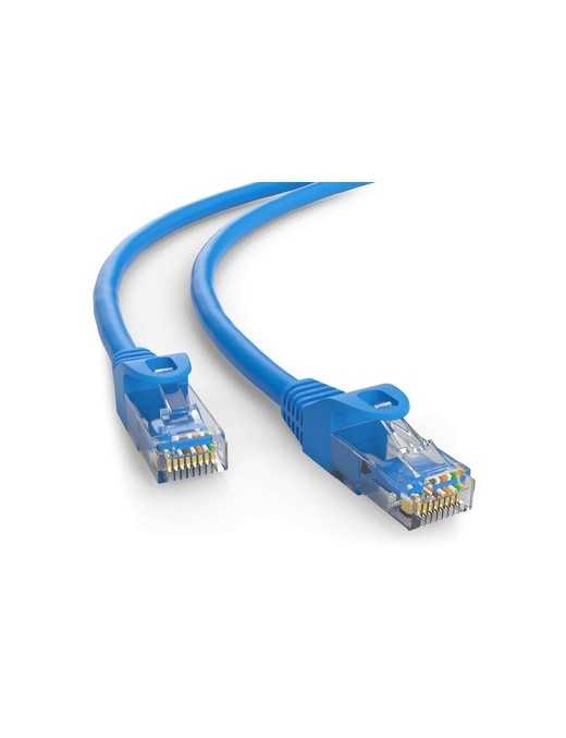 POWERTECH καλώδιο δικτύου CAB-N389, Cat 6 U/UTP, CCA, 250Hz, 0.25m, μπλε