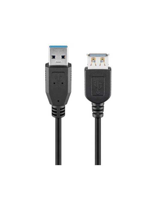 GOOBAY καλώδιο προέκτασης USB 74149, 5Gbps, USB 3.0, 15W, 2m, μαύρο GOOBAY καλώδιο προέκτασης USB 74149, 5Gbps, USB 3.0, 15W, 2m, μαύρο