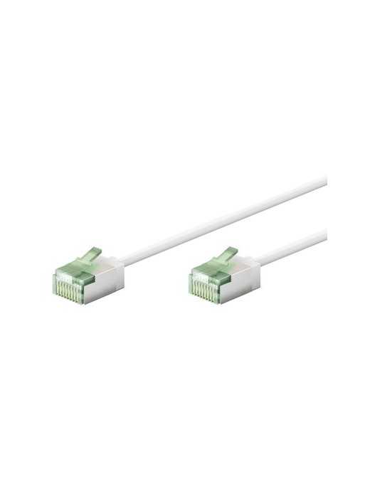 GOOBAY καλώδιο δικτύου 74362, CAT 8.1 U/FTP, slim, copper, 2000MHz, 3m, λευκό