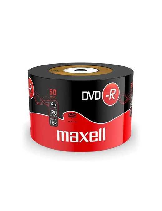 MAXELL DVD-R 4.7GB/120min, 16x speed, spindle pack 50τμχ