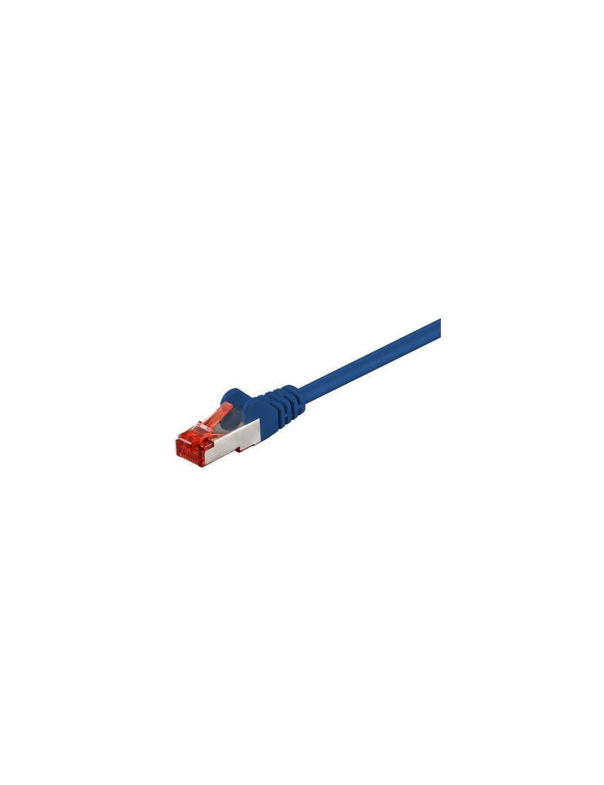 GOOBAY καλώδιο δικτύου 95522, CAT 6 S/FTP, CCA, 250MHz, 7.5m, μπλε