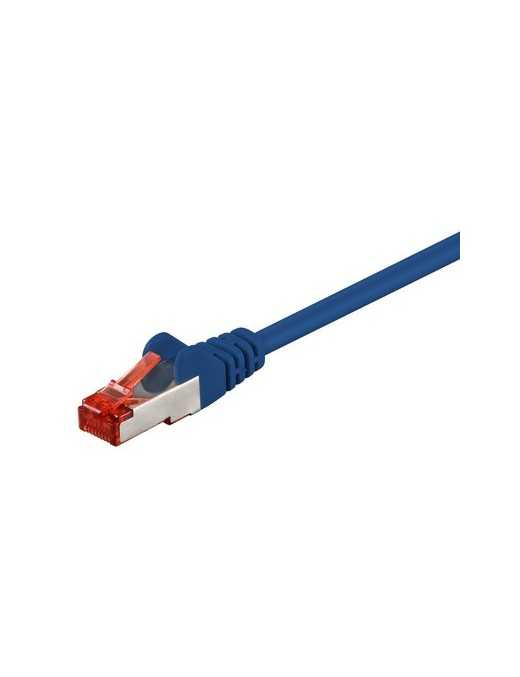 GOOBAY καλώδιο δικτύου 95522, CAT 6 S/FTP, CCA, 250MHz, 7.5m, μπλε