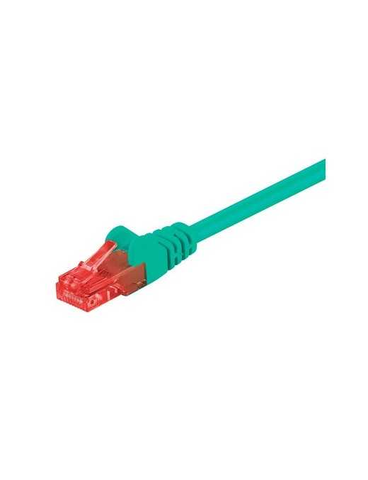 GOOBAY καλώδιο δικτύου 95251, CAT 6 U/UTP, CCA, 250MHz, 0.25m, πράσινο