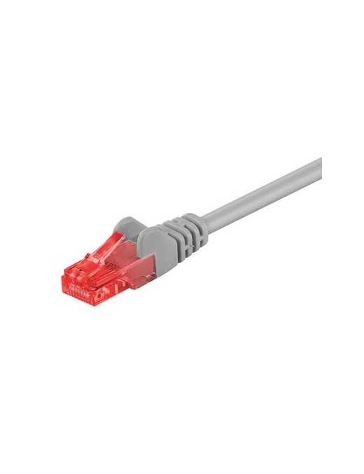 GOOBAY καλώδιο δικτύου 72578, CAT 6 U/UTP, CCA, 250MHz, 10m, γκρι