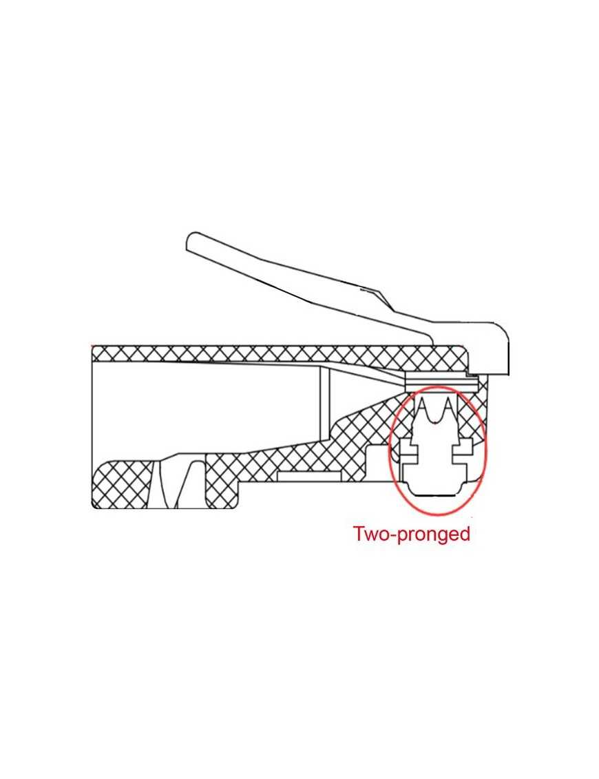 GOOBAY βύσμα RJ45 72500, CAT 5e UTP, διάφανο, 10τμχ
