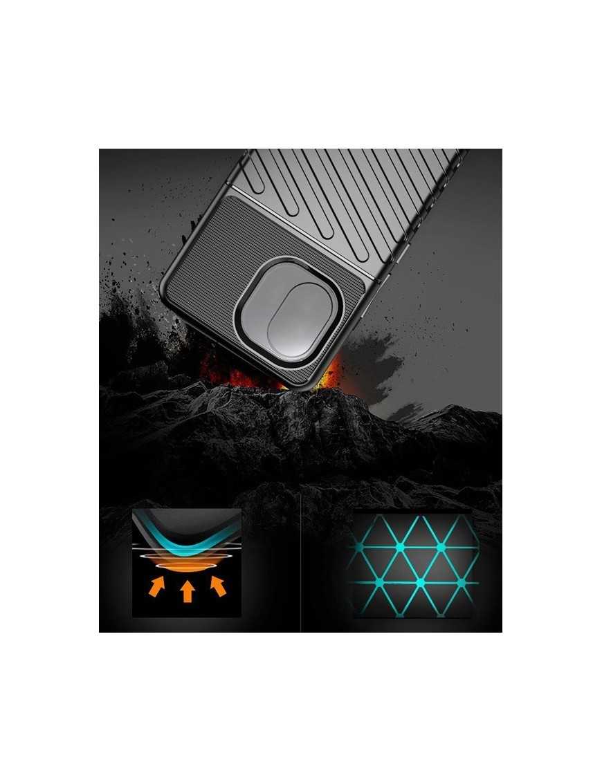 POWERTECH θήκη Thunder MOB-1996 για iPhone 16 Plus, μαύρη