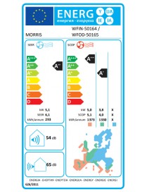 Morris Loft II WFIN-50164/WFOD-50165 Κλιματιστικό Inverter 18000 BTU A++/A+ με Ιονιστή και WiFi