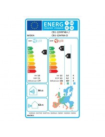 Midea Breezeless E CB1-12HRFN8-I/CB1-12HFNX-O Κλιματιστικό Inverter 12000 BTU A++/A+++ με WiFi