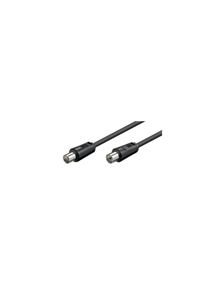 POWERTECH καλώδιο κεραίας RF αρσενικό - RF θηλυκό CAB-V006, μαύρο, 5m