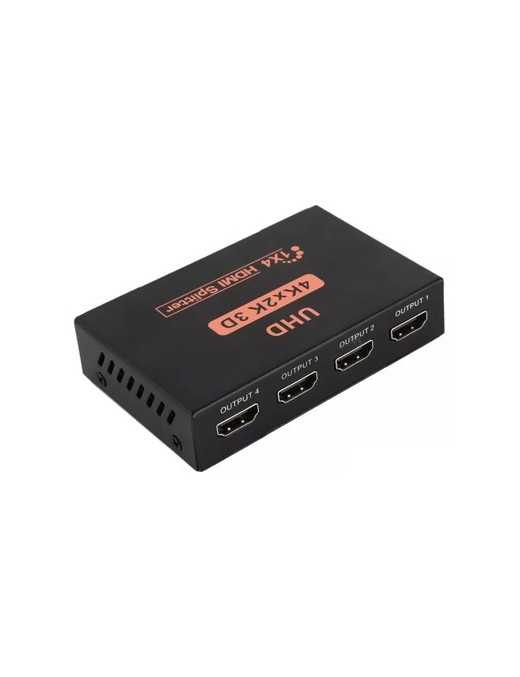 POWERTECH HDMI splitter PTH-048, 4 σε 1, 4K/60Hz, μαύρο