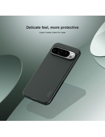 NILLKIN θήκη Super Frosted Shield Pro για Google Pixel 9 Pro XL, μαύρη