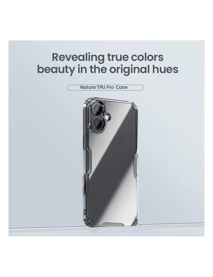NILLKIN θήκη Nature TPU Pro για iPhone 16, διάφανη