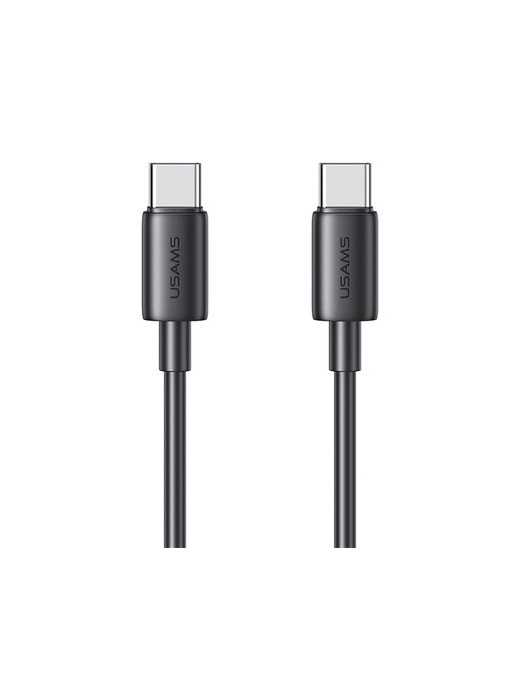 USAMS καλώδιο USB-C US-SJ711, 60W, 480Mbps, 1m, μαύρο