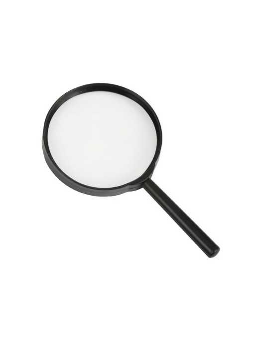 Μεγεθυντικός φακός AG581A, 2.5x, 9cm, μαύρος