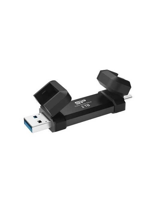 SILICON POWER εξωτερικός SSD Marvel Xtreme DS72, USB-C/USB 3.2, 2TB, μαύρο