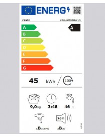 CANDY CSO 496TWMB6/1-S Πλυντήριο Ρούχων