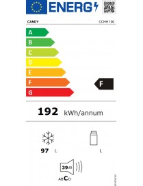 Candy CCHH 100 Καταψύκτης Μπαούλο 97lt