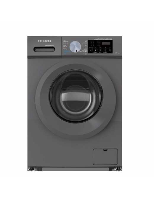 Princess WMBAS8PAR Πλυντήριο Ρούχων 8kg 1200 Στροφών Γκρι