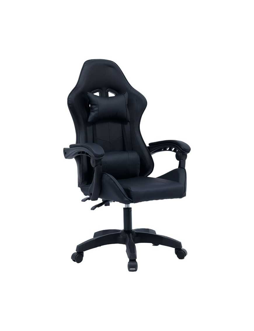 Καρέκλα γραφείου gaming William pakoworld PU μαύρο