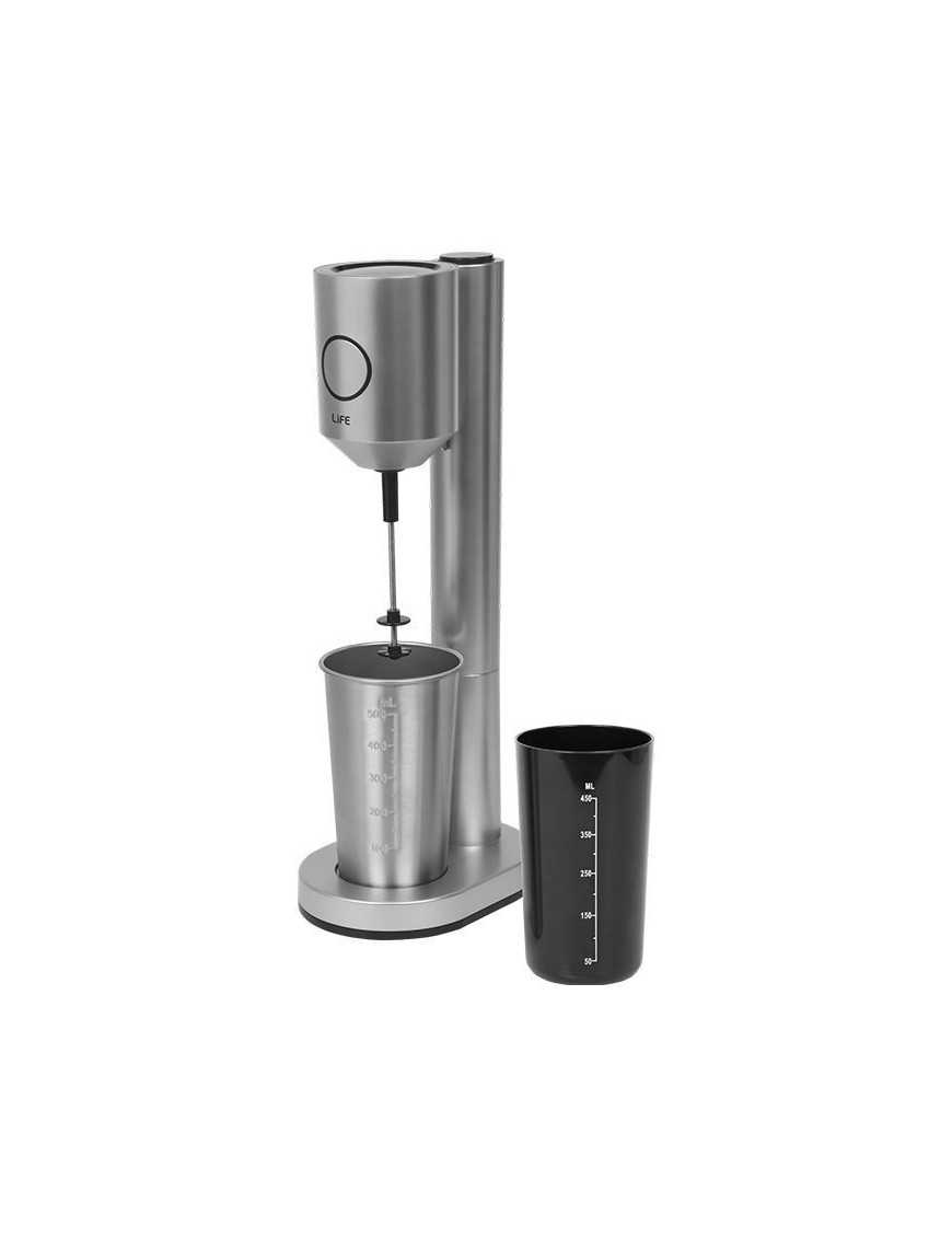 Life La Reine Φραπεδιέρα Επιτραπέζια 100W με 2 Ταχύτητες Inox