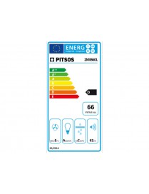Pitsos Πτυσσόμενος Απορροφητήρας 60cm Γκρι 2MIB60L