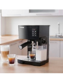 Sencor SES 4050SS-EUE3 Μηχανή Espresso 1450W Πίεσης 20bar για Cappuccino Μαύρη