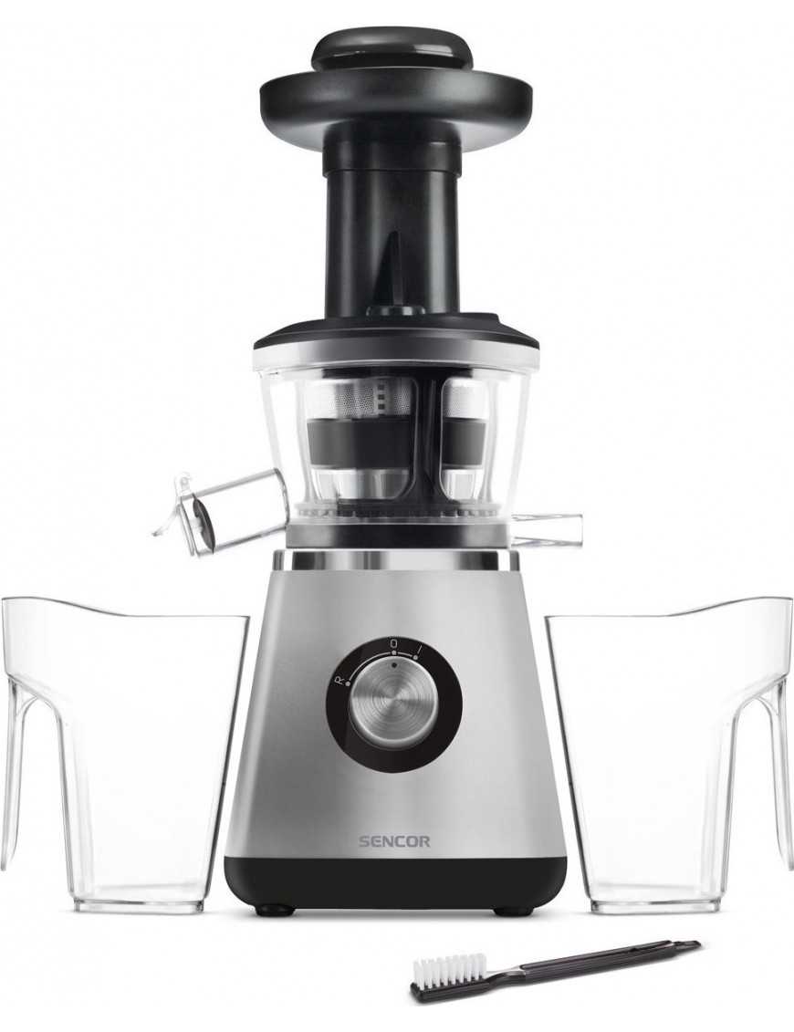 Sencor SSJ 4041BK Αποχυμωτής Αργής Σύνθλιψης 400W Inox