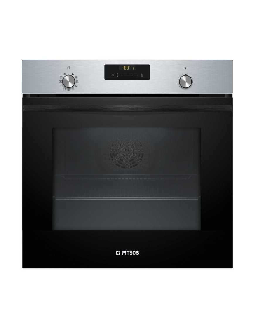 PITSOS PH27M61X3 71 Lt Inox Εντοιχιζόμενος Φούρνος Άνω Πάγκου
