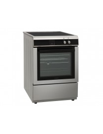 Hyundai HCIN23-7261I/XT Κουζίνα με πολυλειτουργικό φούρνο, επαγωγικές εστίες, χωρητικότητα φούρνου 69L, 9 λειτουργίες ψησίματος