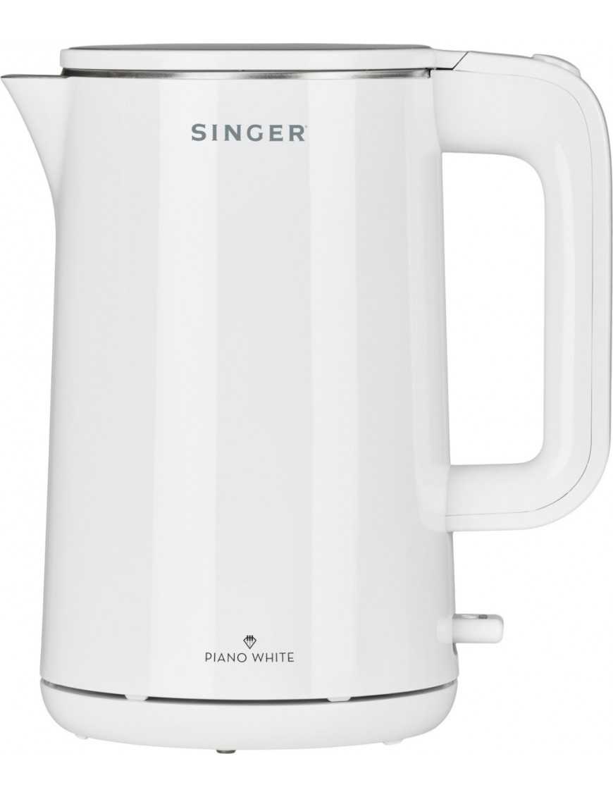 Singer WK-15040 PWH Βραστήρας 1.5lt 2200W Λευκός