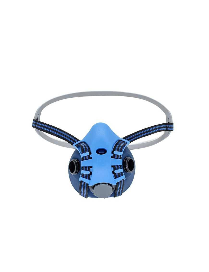 BORMANN Pro BPP2462 Μάσκα Μισού Προσώπου χωρίς Φίλτρα, με Σιλικονούχο Σώμα, Ρυθμιζόμενος Ιμάντας