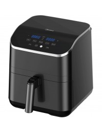 Midea Air Fryer 5.7lt Μαύρο MF-CN55D2