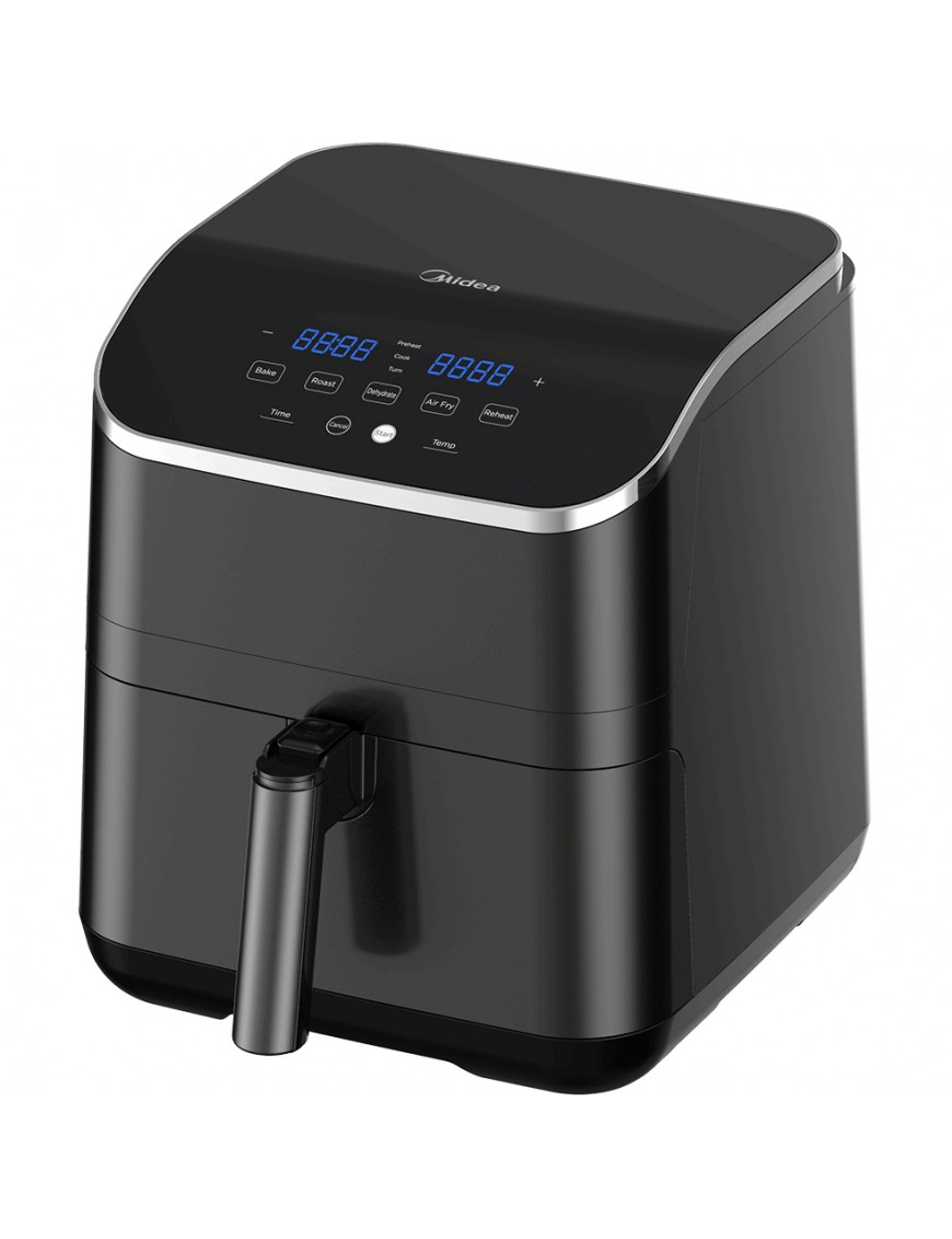 Midea Air Fryer 5.7lt Μαύρο MF-CN55D2